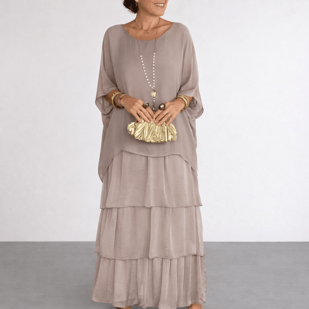 LARA™ | Elegant Flowing Maxi Dress