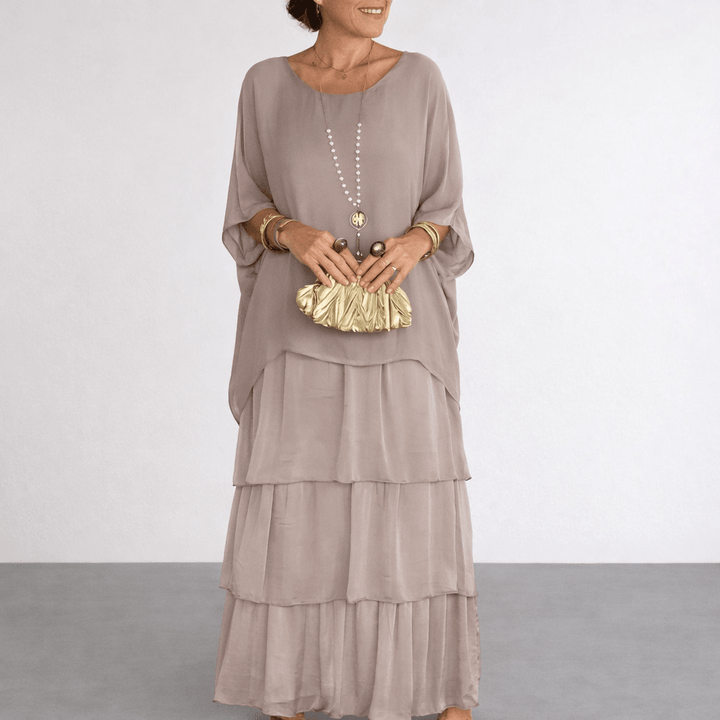 LARA™ | Elegant Flowing Maxi Dress