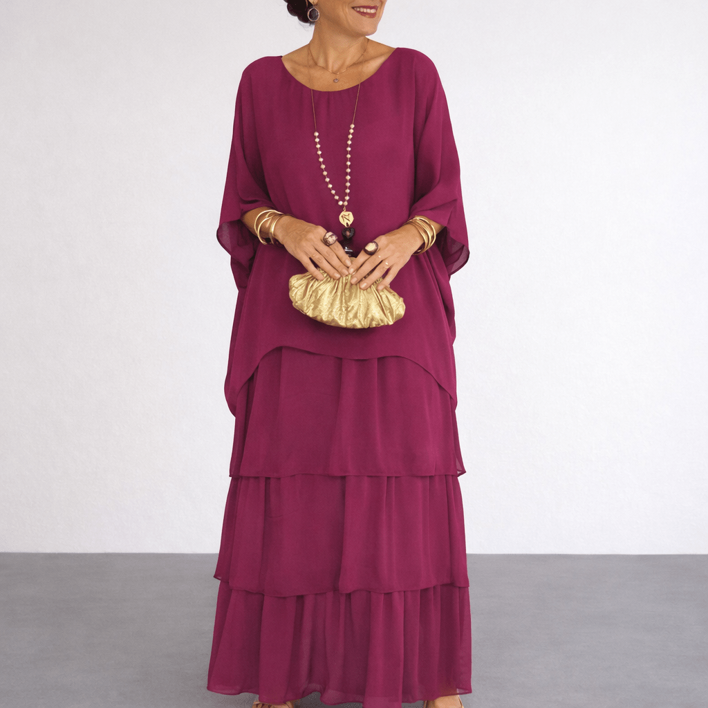 LARA™ | Elegant Flowing Maxi Dress