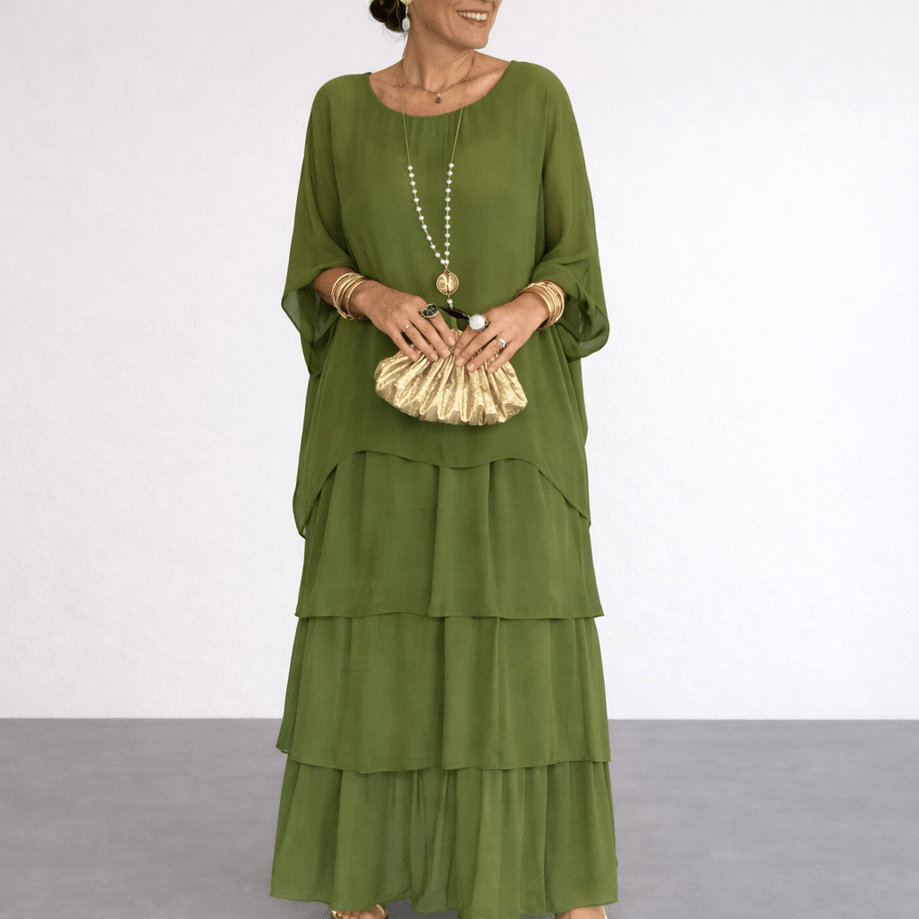 LARA™ | Elegant Flowing Maxi Dress