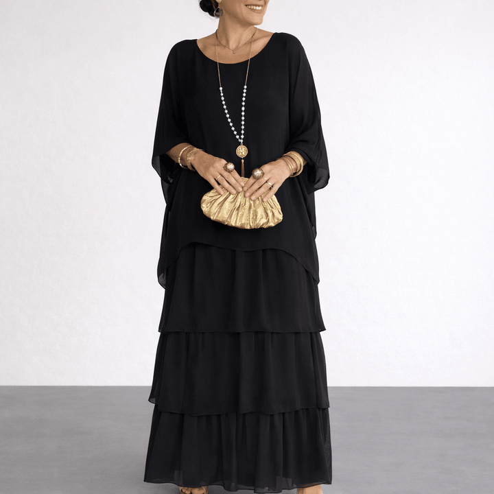 LARA™ | Elegant Flowing Maxi Dress