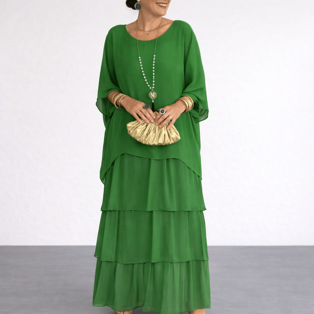 LARA™ | Elegant Flowing Maxi Dress