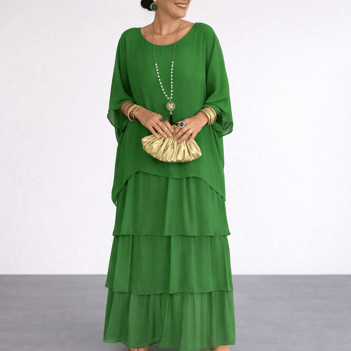 LARA™ | Elegant Flowing Maxi Dress