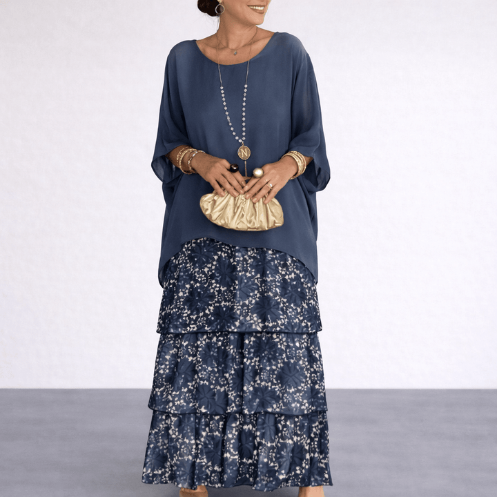 LARA™ | Elegant Flowing Maxi Dress