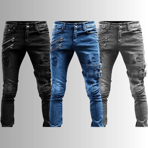 Men's Denim Trousers | Stylish, Comfortable, Versatile Fit