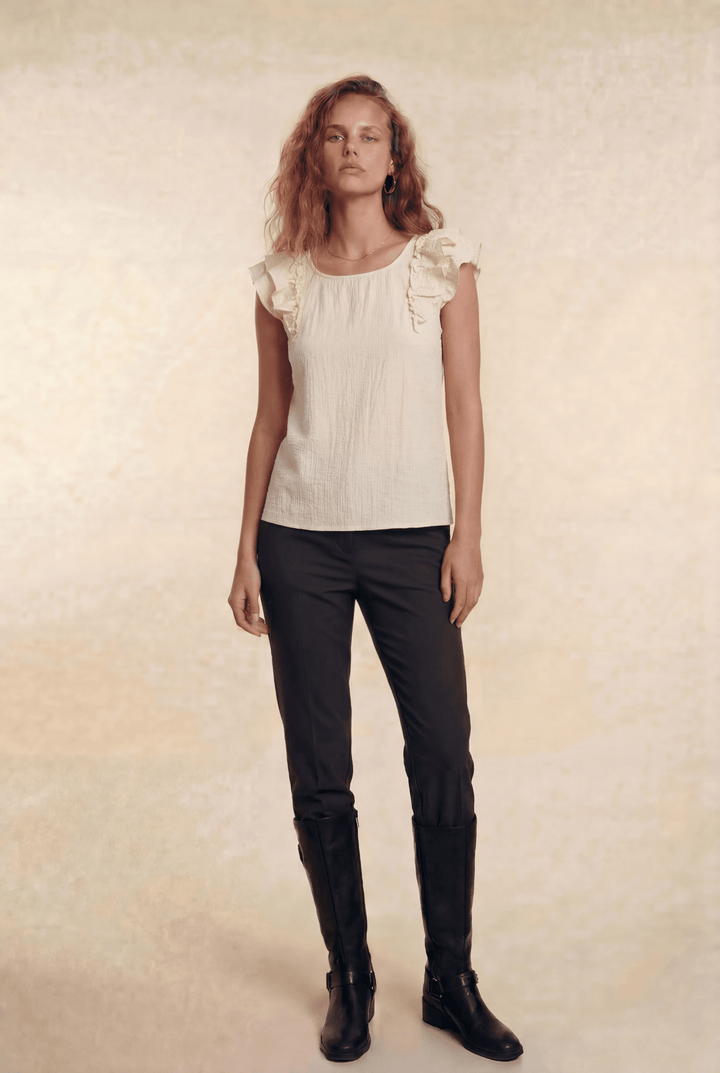 Zhavia | Classy Frill Summer Top