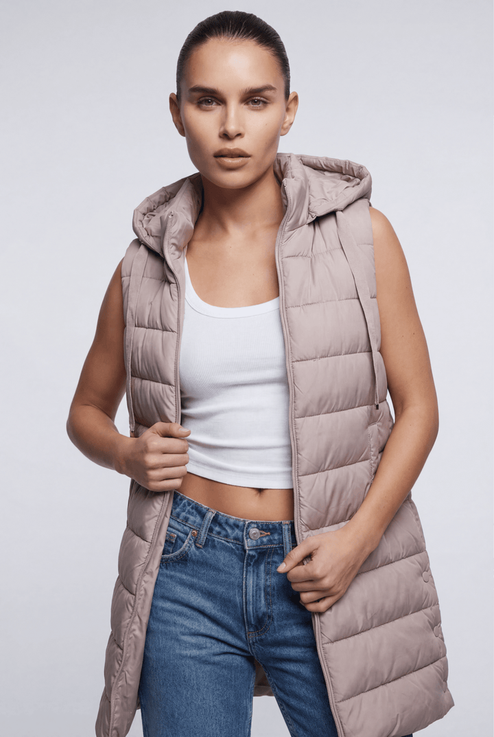 RAIN | Hood Long Puffer