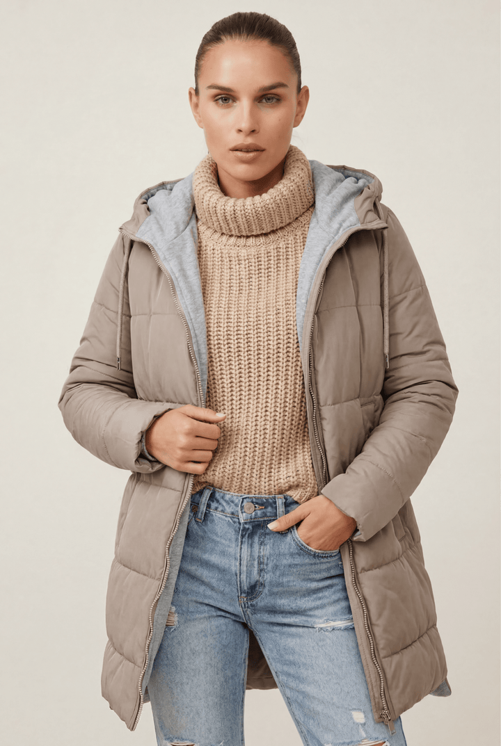 YILA | Casual Hooded Puffer