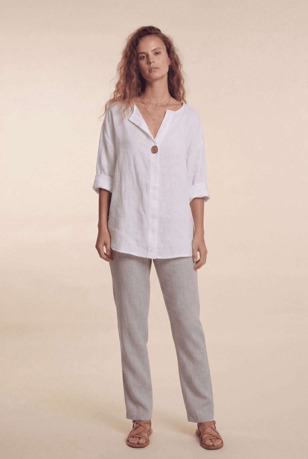 Elira | Relaxed Button Blouse