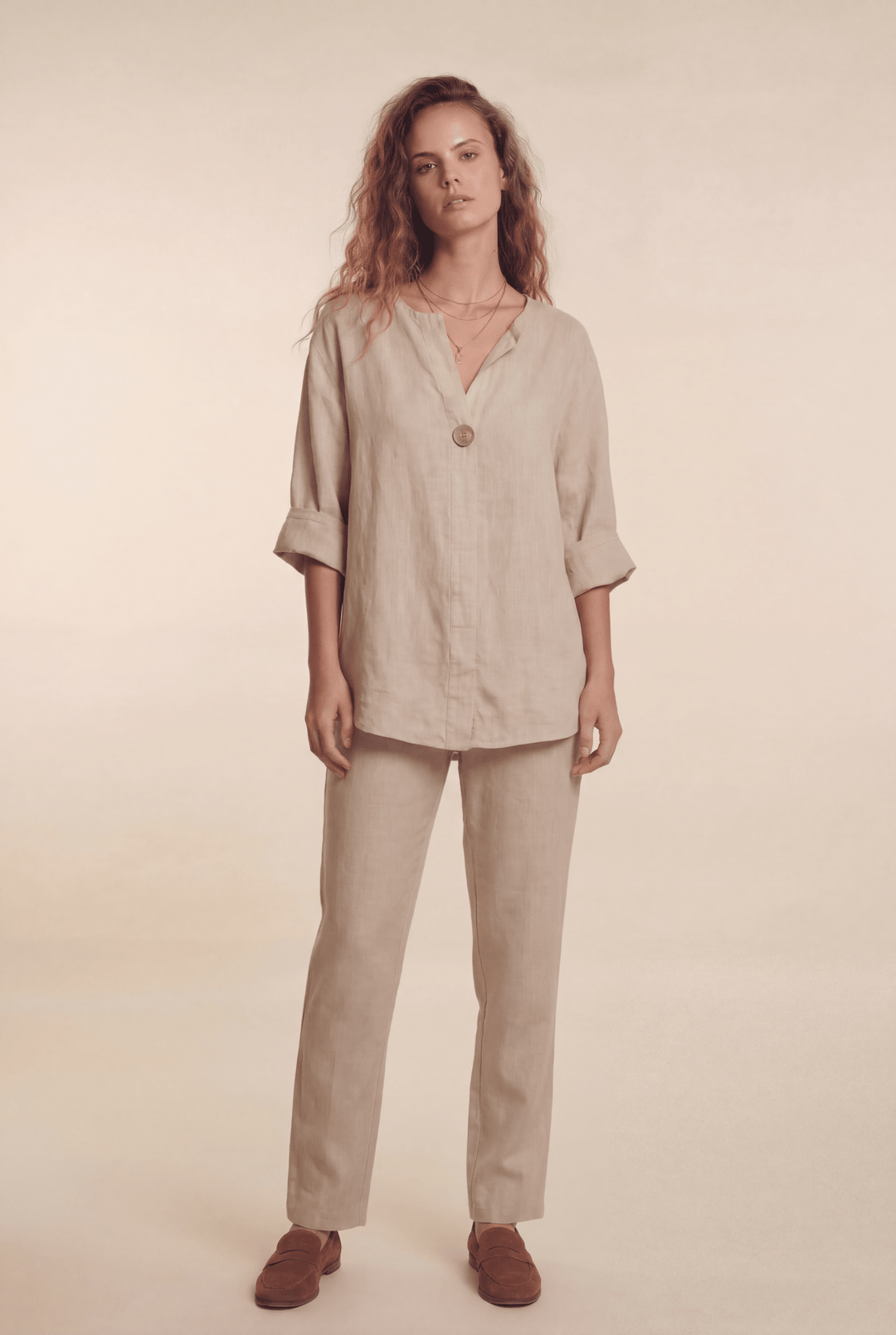 Elira | Relaxed Button Blouse