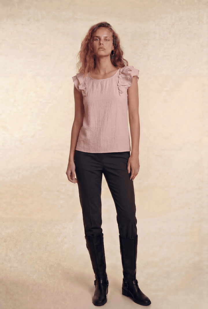 Zhavia | Classy Frill Summer Top