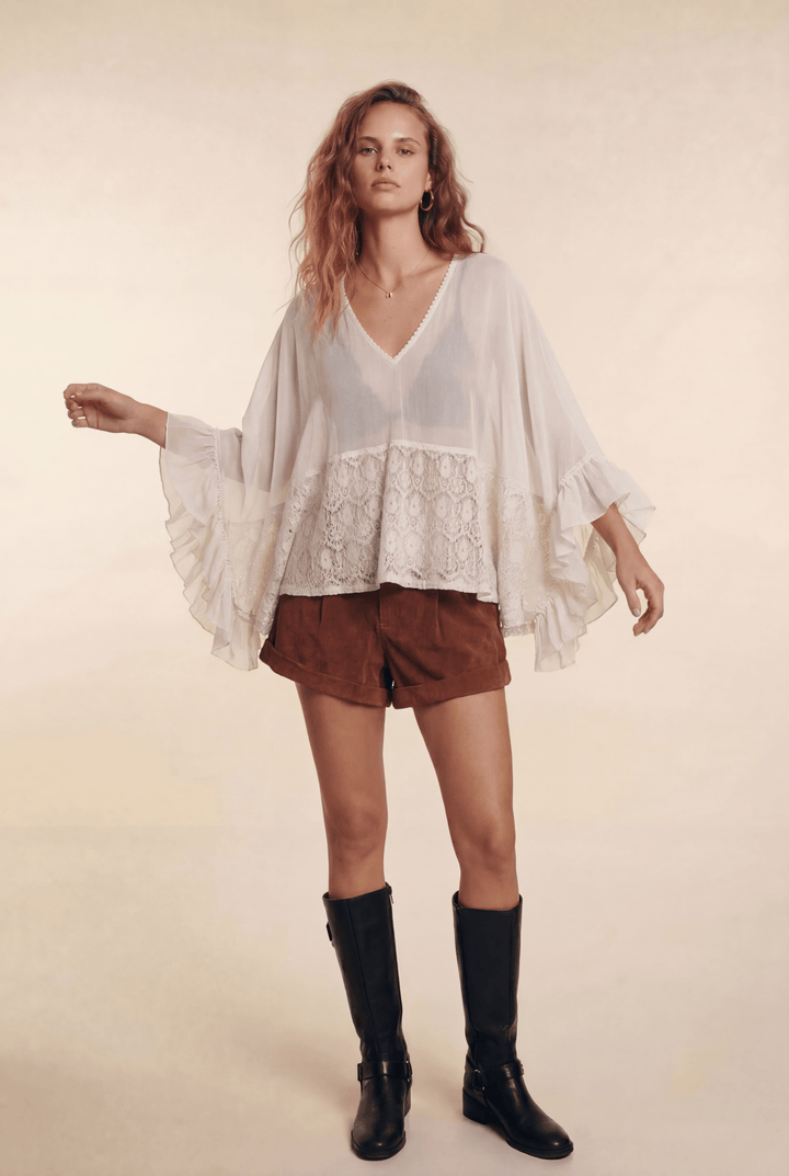 Leona | Classy V-Neck Cover-Up