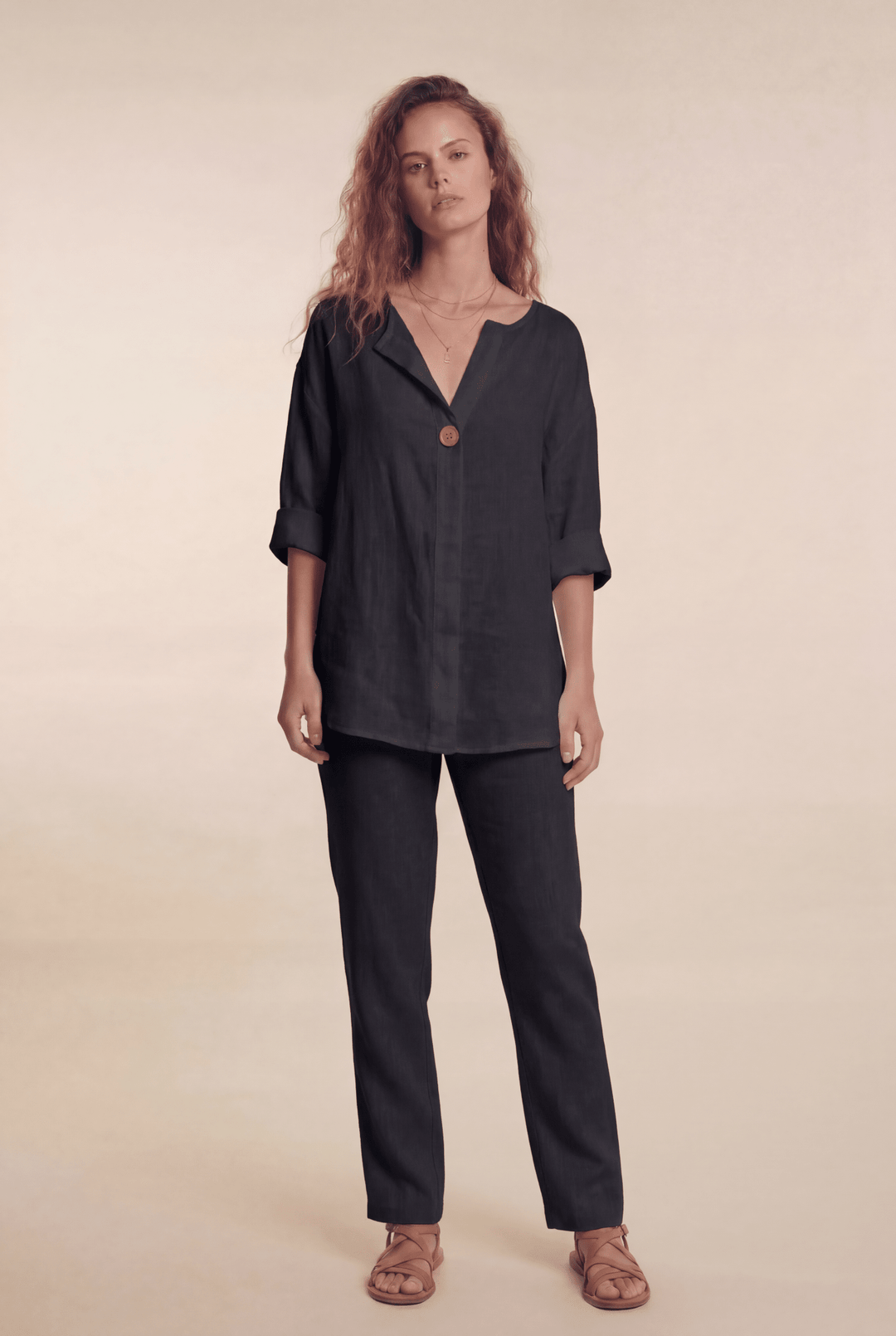 Elira | Relaxed Button Blouse