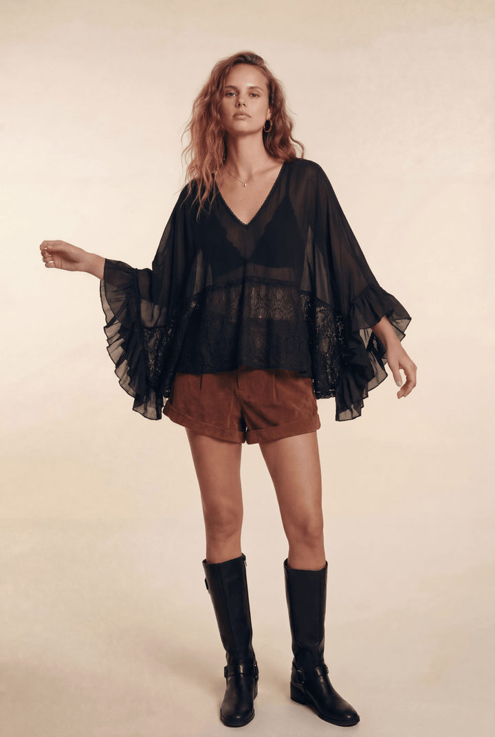 Leona | Classy V-Neck Cover-Up