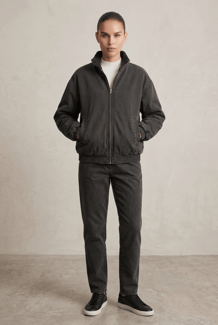 LENA | Sherpa Zip Jacket