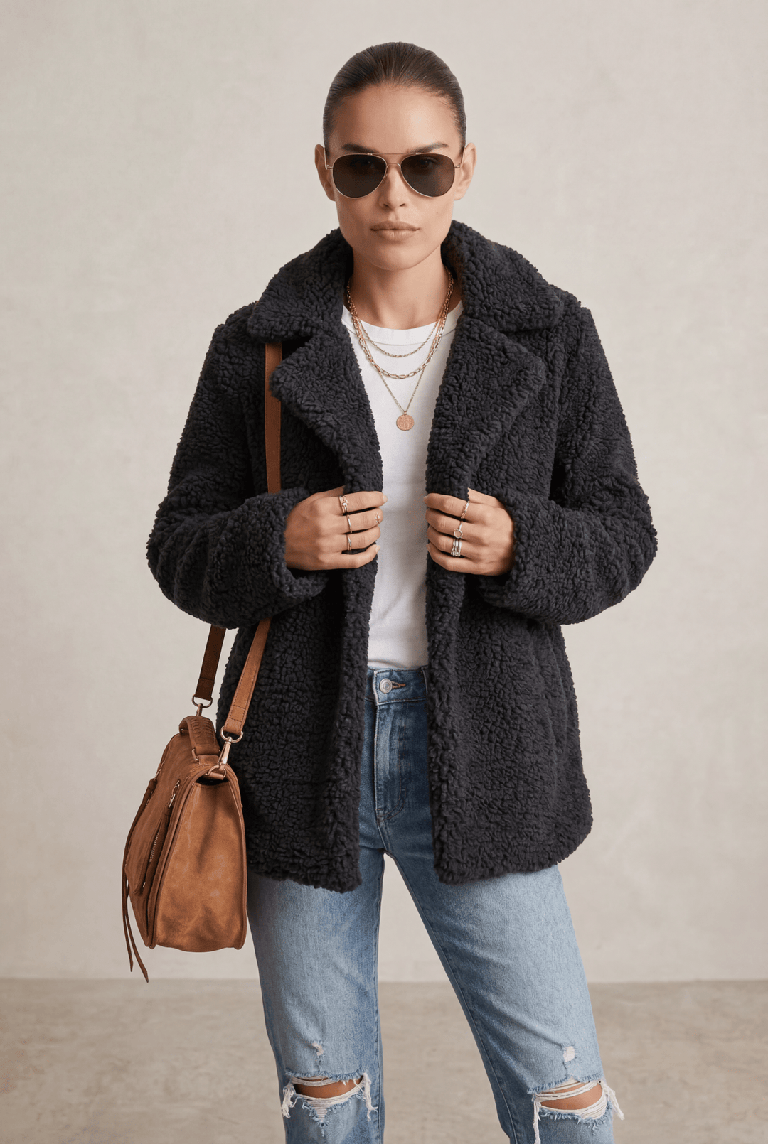 NORA | Teddy Knit Cardigan