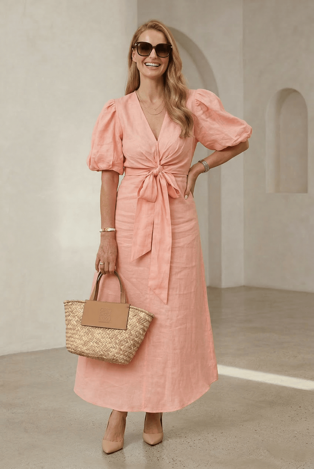 Amelie | Elegant Tie-Front