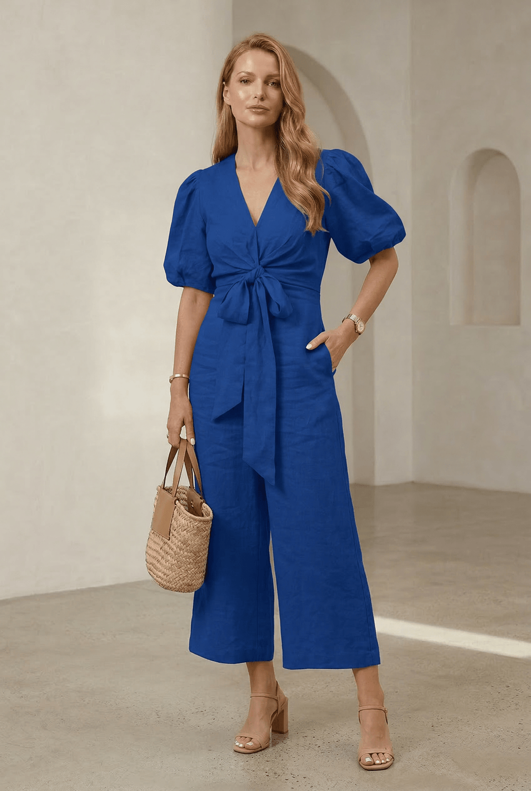 Amelie | Elegant Tie-Front