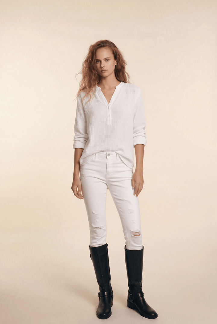 Ayla™ Casual V-Neck Blouse