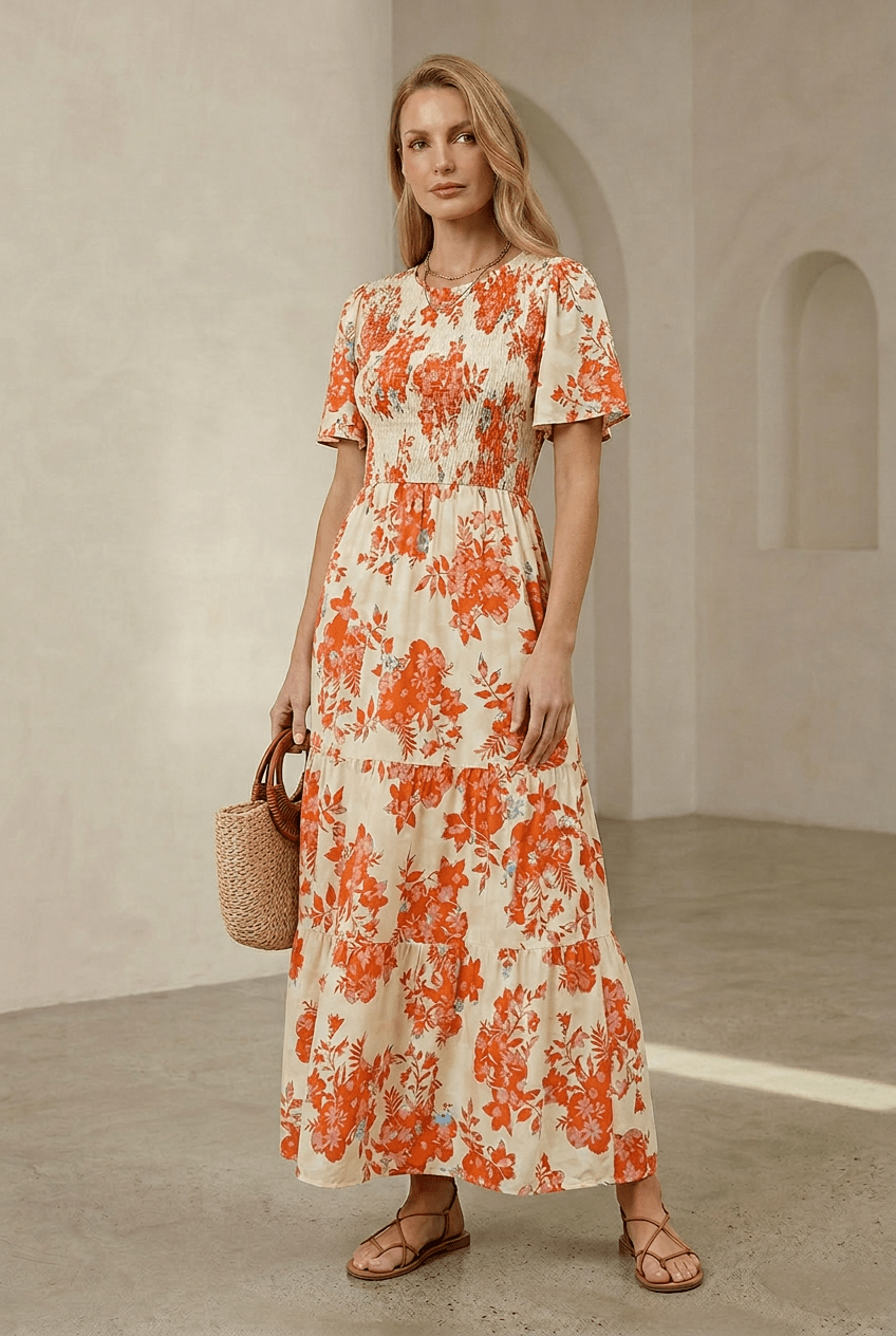 SOLARA | Boho Beach Dress