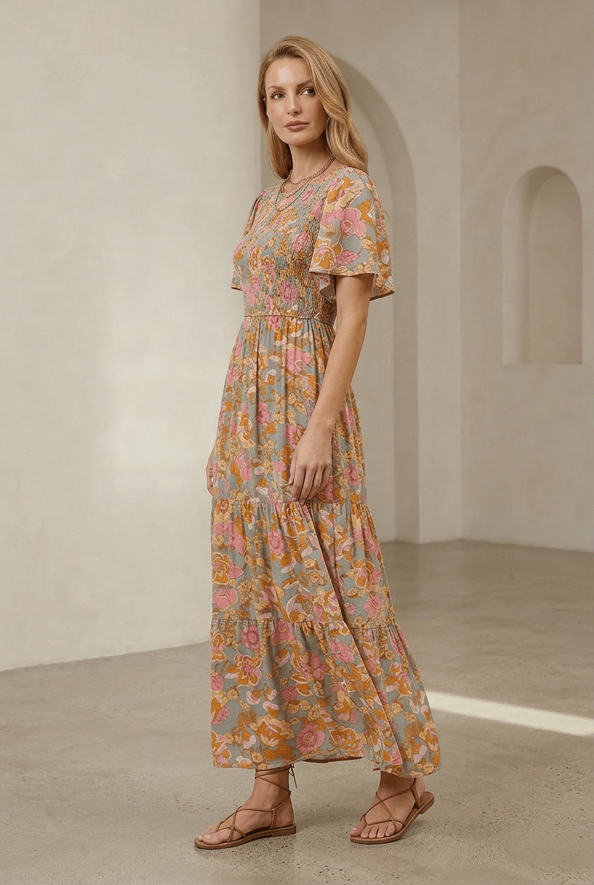 SOLARA | Boho Beach Dress