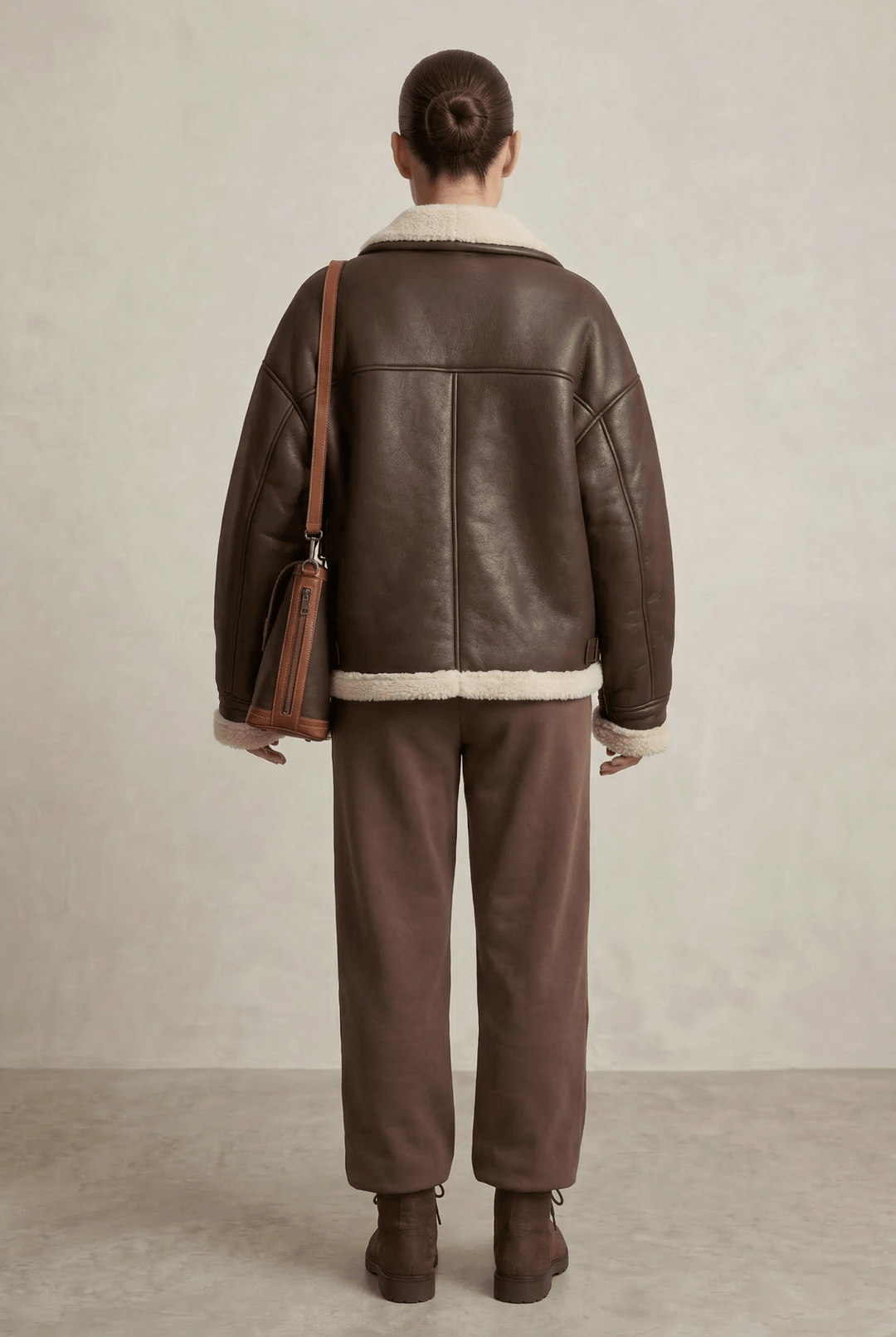ARIA | Oversized Shearling Jacket