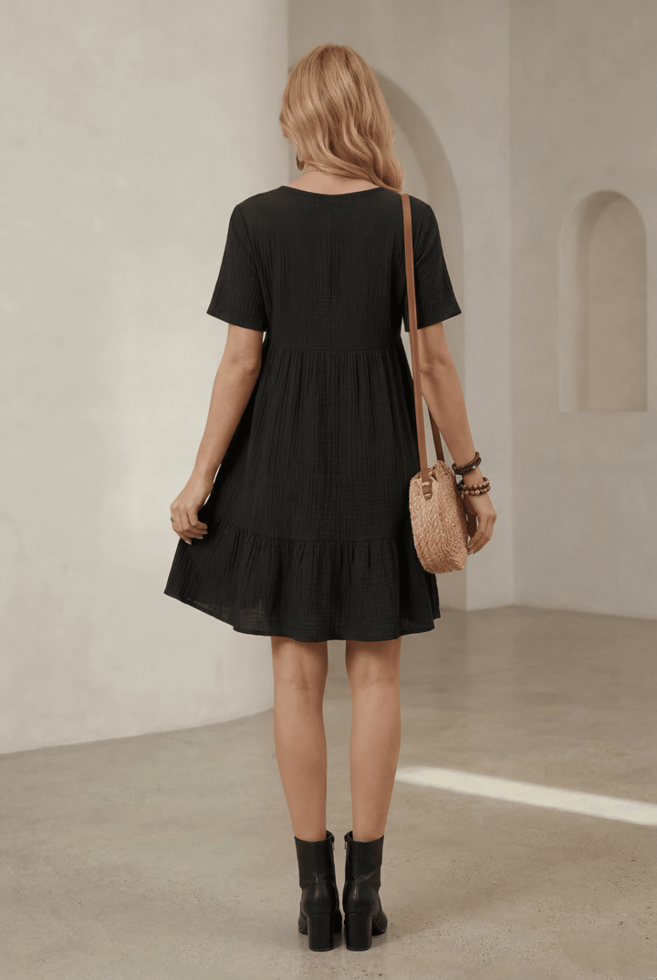 Elodie | Boho Mini Dress