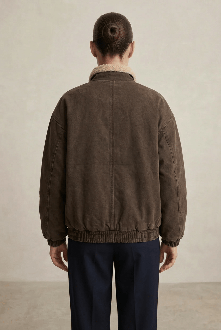 LENA | Sherpa Zip Jacket