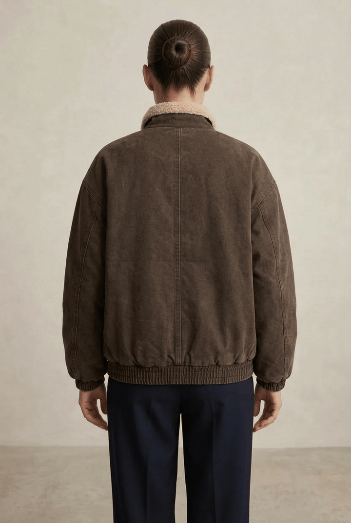 LENA | Sherpa Zip Jacket
