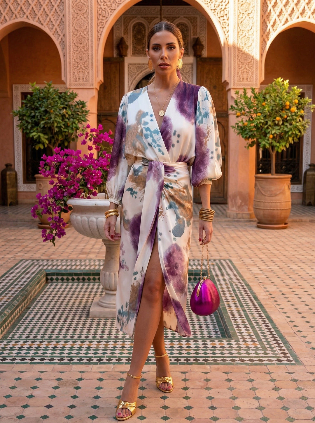 Sofía | Sophisticated Two-Piece Spring Dress