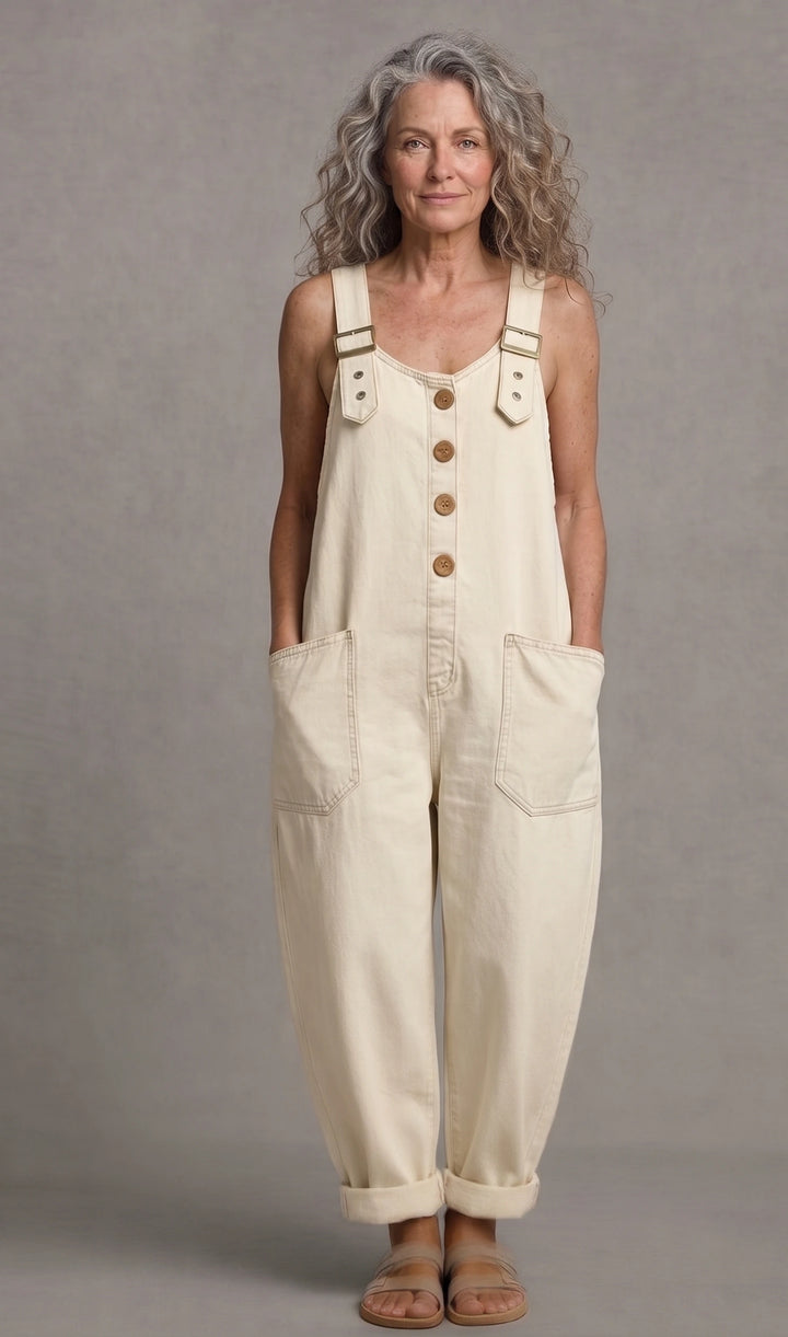 Molly - Women's Denim Jumpsuit