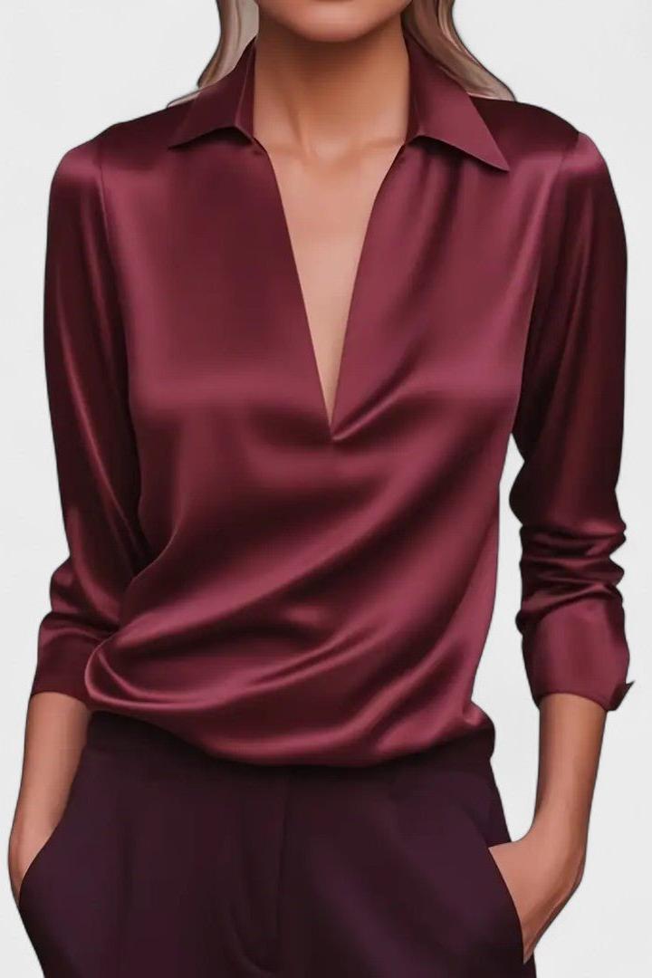Ida | Satin Shirt