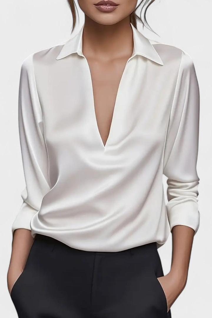 Ida | Satin Shirt