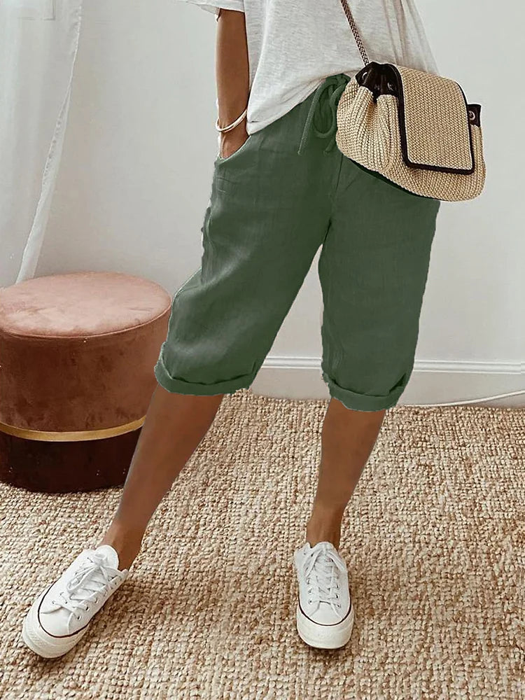 Estive | Capri Trousers