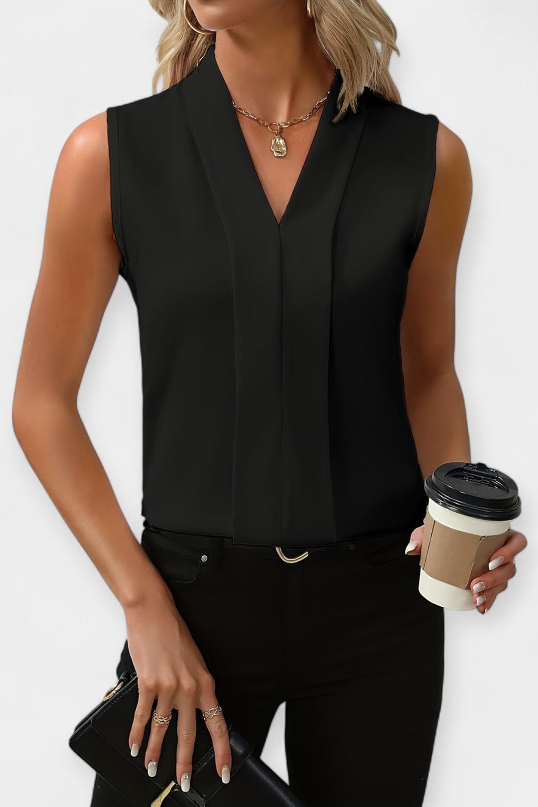 Lærke | V-neck top