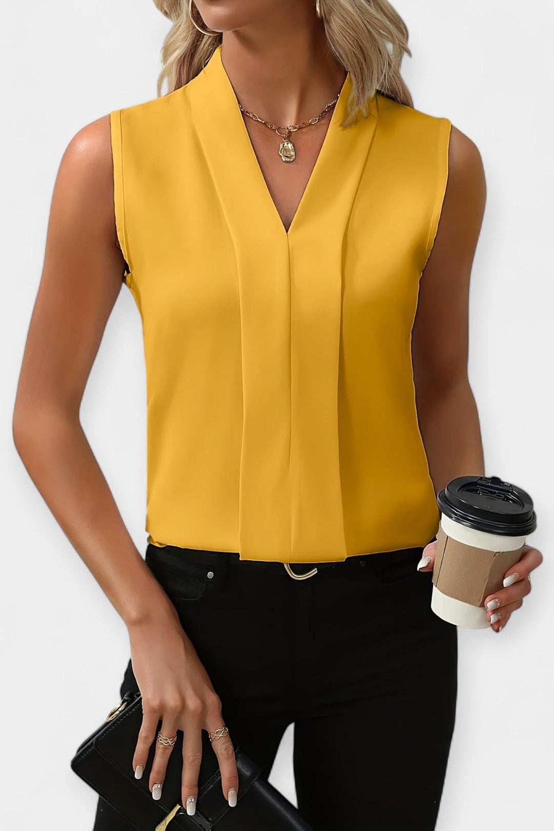 Lærke | V-neck top