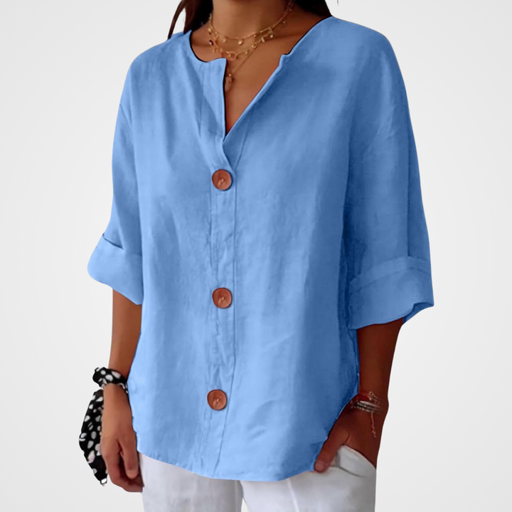 HAZEL™ | Loose-fitting Elegant Blouse