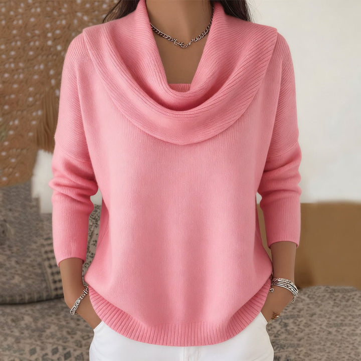 Cowl Neck Jumper for Women