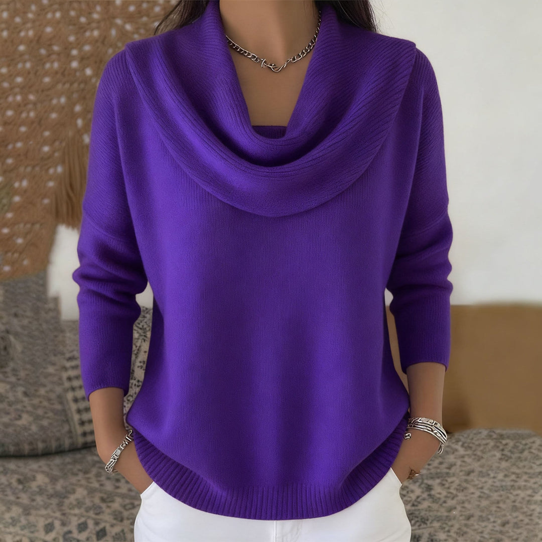 Cowl Neck Jumper for Women