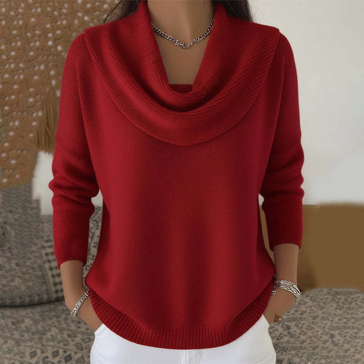 Cowl Neck Jumper for Women
