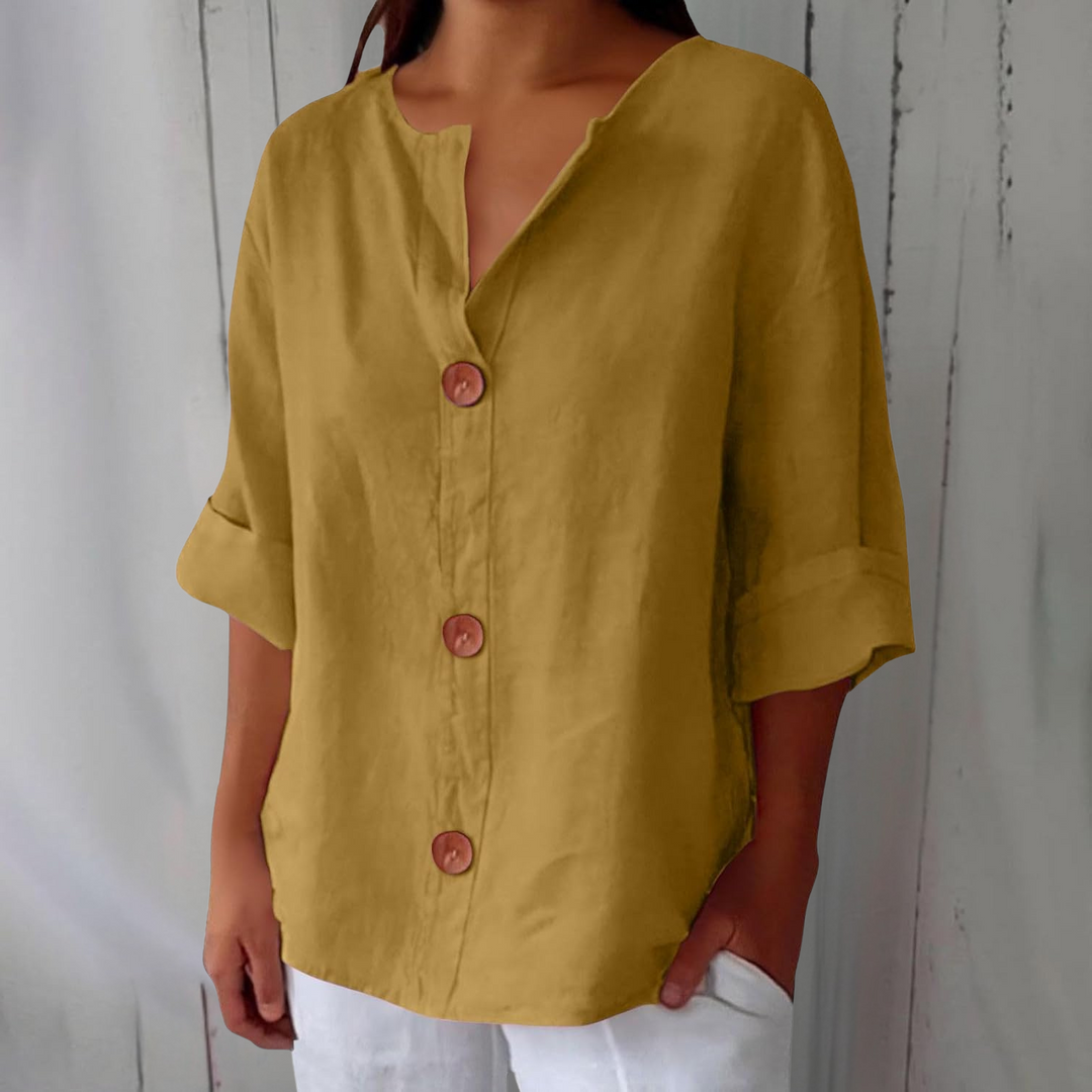 HAZEL™ | Loose-fitting Elegant Blouse