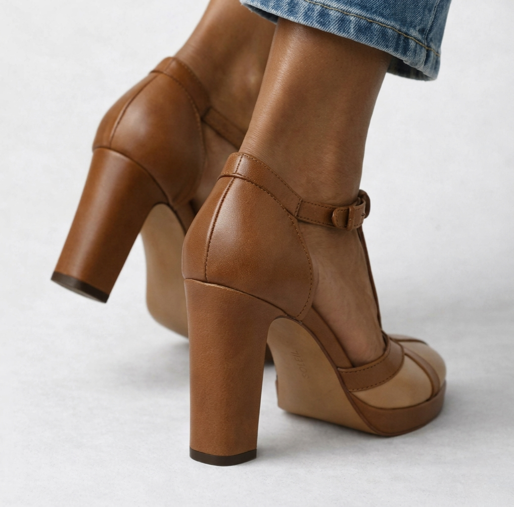 Maelyne™ | Vintage-Inspired Comfort Heels