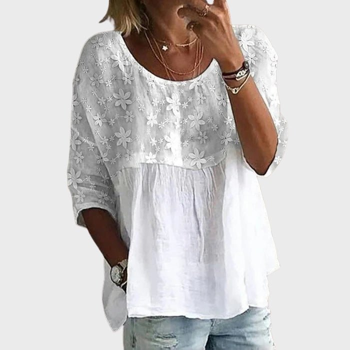 Eva | Floral Blouse
