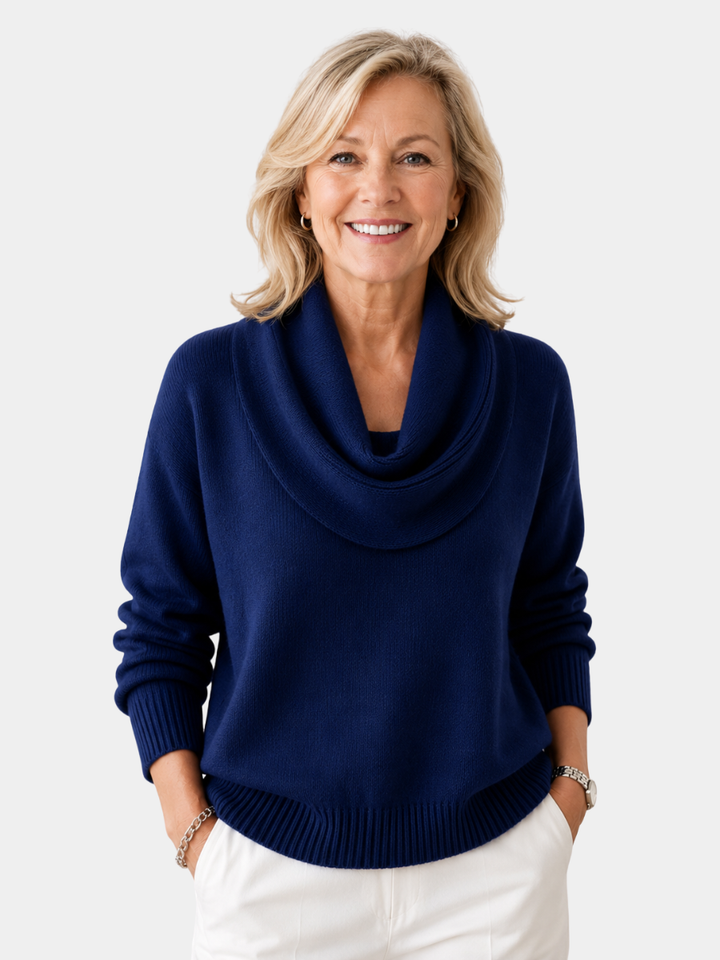 CELINE | COWL NECK JUMPER FOR WOMEN