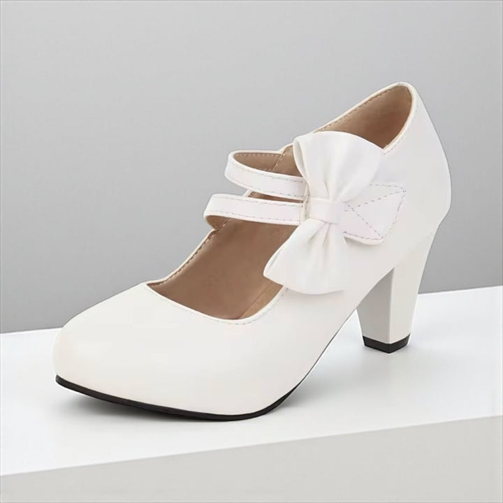 BELLA BOW HEELS