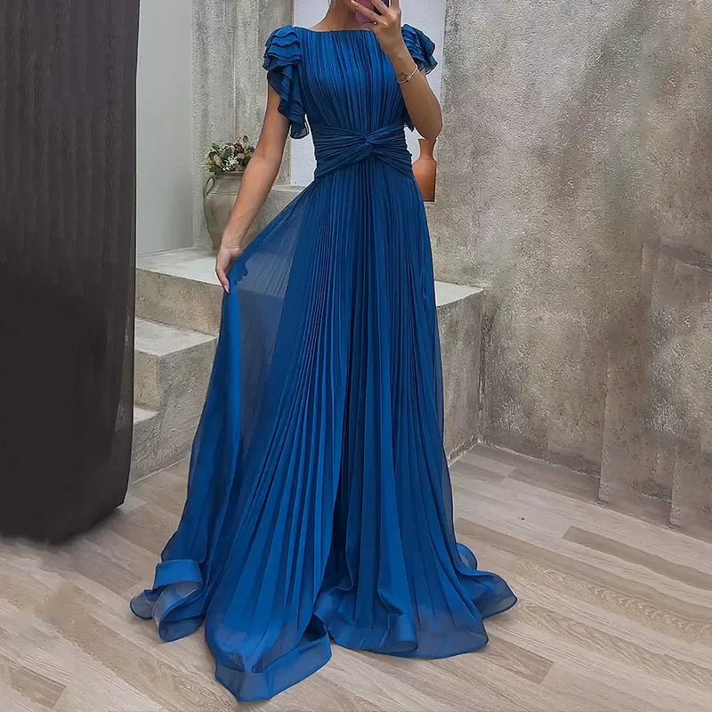 ABIGAIL™ | Pleated Evening Dress