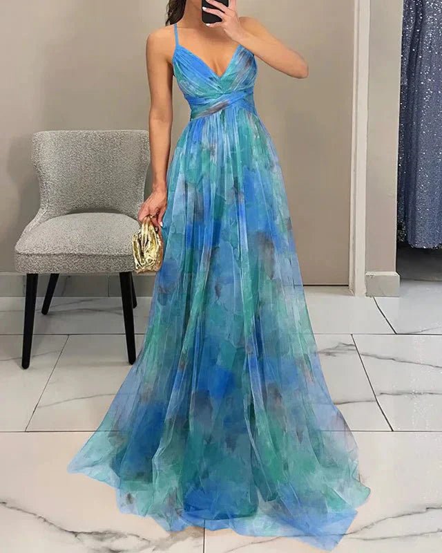 MADELINE™ | Floral Maxi Dress for Effortless Elegance