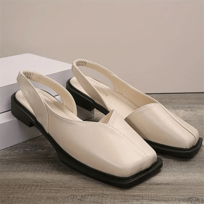 Mila Leather Flats