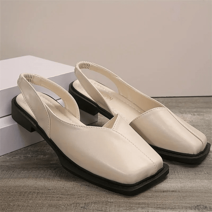 Mila Leather Flats