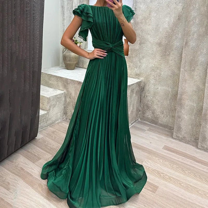 ABIGAIL™ | Pleated Evening Dress